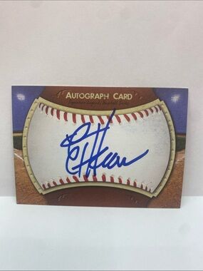 Ed Hearn MetsIn Person Autograph (088)